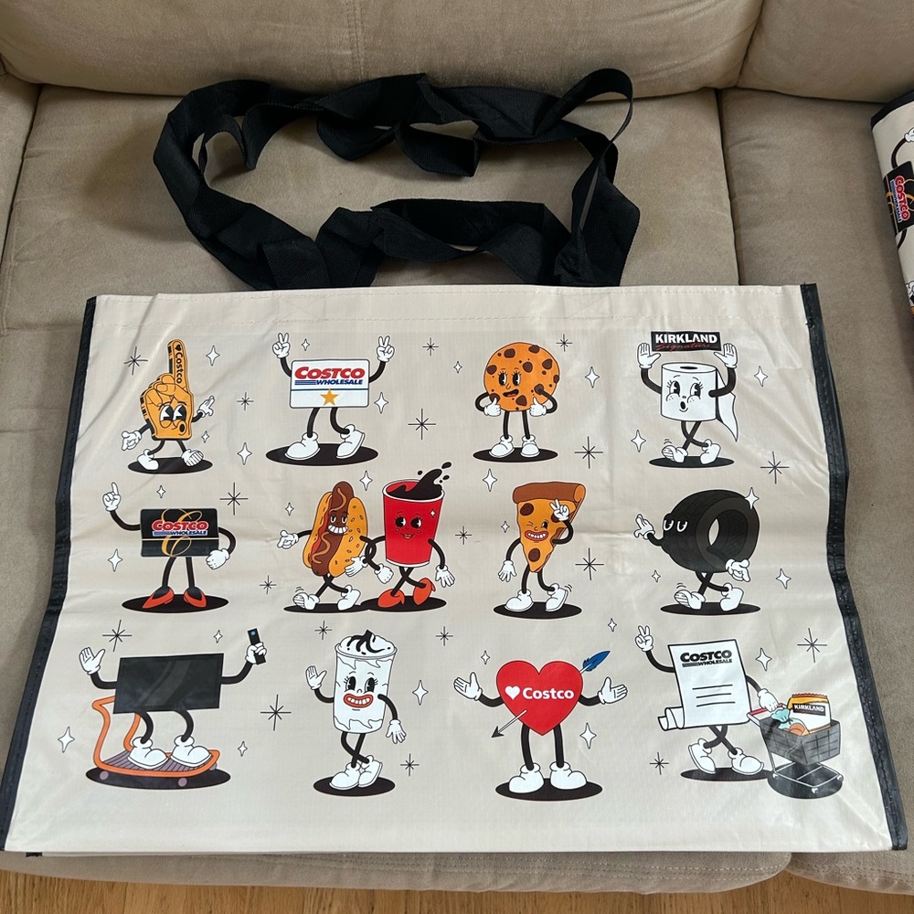 New Costco Character Reusable Tote Bag